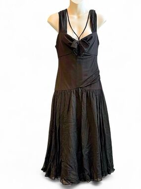 princess vera wang black dress Princess Vera Wang, Black, Size 0 Sleeveless Open Back Dress